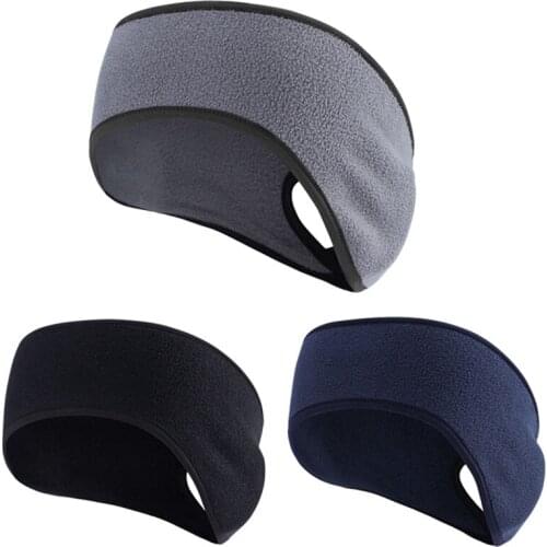 Warm Hair Band with Ponytail Holes, Riding and Running, Forehead Protection, Ear Protection, Cold Protection Earmuffs