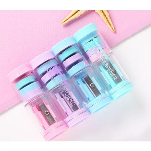 Pencil Sharpener and Eraser Novelty Pencil Sharpener Kawaii Sharpener Pencil Sharpeners Student Pencil Sharpener for Kids