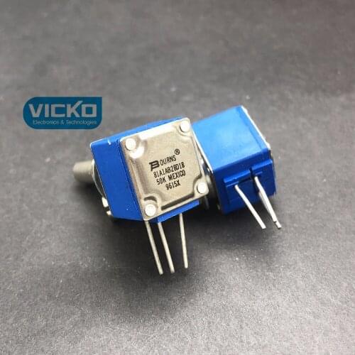 [VK] original 81A1AB28D18 81A1A-B28-D18 single 50K Rotate potentiometer switch