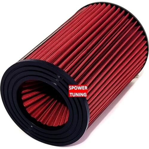 1pcs Car Air Filter 127mm Universal Clamp-On Air Filter: High Performance, Washable Filter: Round Tapered