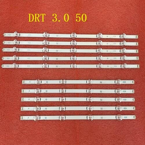 10pcs LED Backlight strip for LG 50LB570B 50LB5800 50LB580N 50LB570U 50LB561V 50LB582B 50LB551V 50LB551U LC500DUE LC500DUH FG