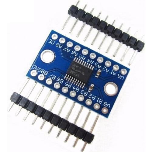 5pcs 3.3V 5V TXS0108E 8 Channel Logic Level Converter Convert TTL Bi-directional Mutual Convert