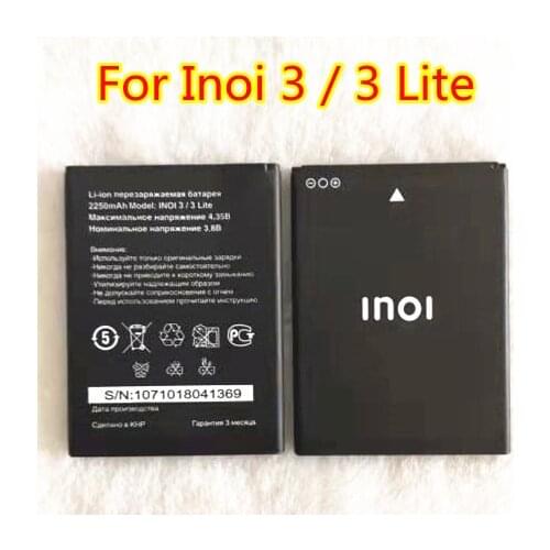New 2250mAh INOI3 lite Battery For INOI 3 / inoi 3 Lite INOI3 lite Smart Cell Phone Battery