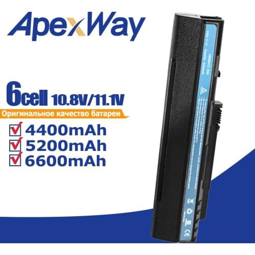 Apexway Laptop Battery For Acer Aspire One A110 A150 ZG5 UM08A31 UM08A71 UM08A72 UM08A73 UM08B74 kav10 UM08A51 UM08A74