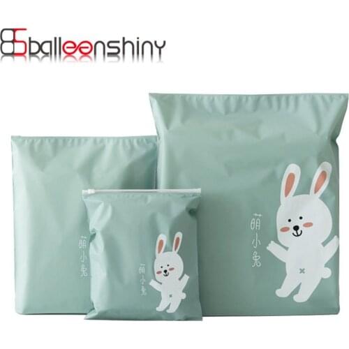 BalleenShiny Travel Storage Bag Clothes Organizer Pouch Suitcase Home Closet Divider container Cosmetic Makeup Shoes Bra Bag