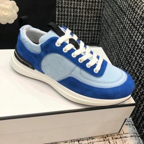 Brand Design Ladies Casual Shoes Leather Platform Sneakers Women Round head Color Matching Sports Shoes Flats Heighten Loafers