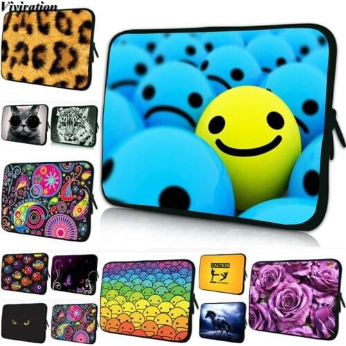 Print Universal 7 Inch Netbook Pouch For iPad Mini 5 Mini 4 Samsung T380 T350 P350 8.0 13 Laptop Case 14 10 17 12 15 Sleeve Bags