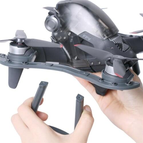 Two-in-one Enhanced Firmware & Heightened Tripod For DJI FPV Landing Gear Anti-collision And Anti-drop Drone Accessories