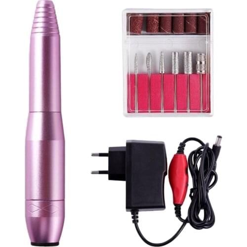 Electric Nail Drill Professional Nail Drill Kit Portable Nail Drill Machine Pen Nail File Drill for Acrylic Nails Gel Nails EU