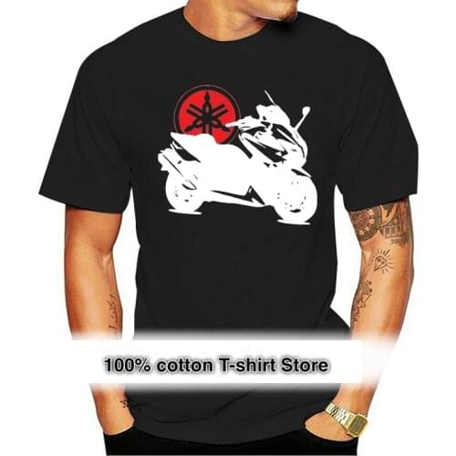 T-Shirt Cotton Tee Shirt Yam T Max Tmax 530 2016 Motorcycle 2021 Hot Sales MenS Short Sleeve O-Neck Summer Tops Tees T Shirt