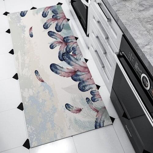 Nordic Style Bath Mat Entrance Door Kitchen Floor Mat Carpet Living Room Bedroom Hallway Welcom Rugs Home Docor Can Custom