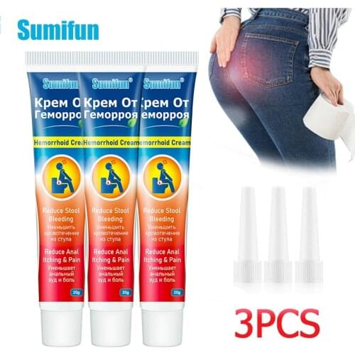 20g Hemorrhoids Cream Herbal Piles Medical Ointment Internal External Anal Fissure Anus Shedding Pain Relief Plaster Anti-icth