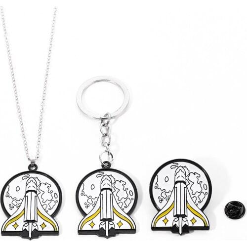 Fashion Rocket Pendant necklace The last of Us 2 series Chain necklaces jewelry for women men