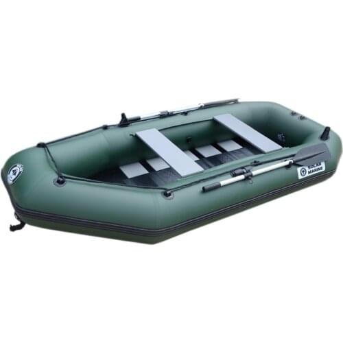 5 Person 330cm Inflatable Boat PVC Fishing Ship Rowing Dinghy Kayak Canoe Hovercraft Drifting Raft Sailboat Board Floor