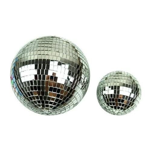 FAROOT Christmas Decoration Ball 9-30cm Mirror Reflective Decoration Ball Disco Ball Wedding Glass Ball Cake Decoration White