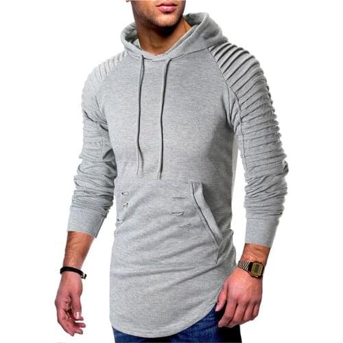 Outdoor Pullover Shirt Men Hooded Windproof Warm Outdoor Quick-drying Trekking Camping Hiking Climbing Sports Long Sleeve Shirt