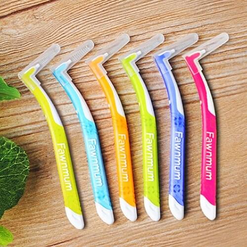 Adult Interdental Brushes DuPont Neylon Eco Brush Clean Between Teeth Floss Brushes Toothpick ToothBrush Dental Oral Care Tool