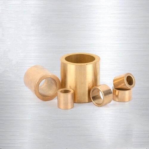 10pcs Copper sleeve shaft Powder metallurgy oil bearing bushing