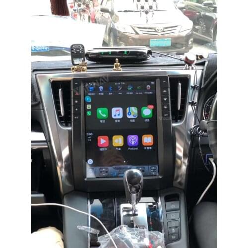 Android 13 inch car GPS navigation for-TOYOTA Alphard AH30 2015-2019 car radio multimedia player Support carplay