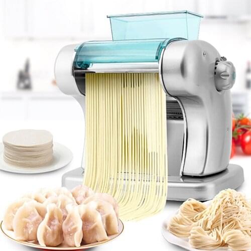 220V Multifunctional Noodle Maker Spaghetti Pasta Cutter Pressing Machine Electric Dumpling Wonton Machine