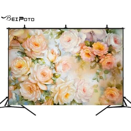 BEIPOTO Weeding flower Backdrop for Photography baby Bridal Shower Photo Background child Kid Portrait backdrops studio Props