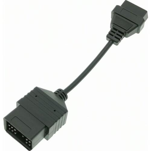 OBD Adapter Cable Toyota 17 pin to OBD2 16 pin Auto Diagnostic Interface Adapter Cable