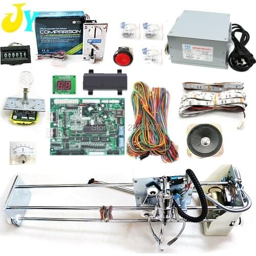 Claw Crane machine kit parts Gantry with claw UMAR game board wire harness speaker coin selector coin lock
