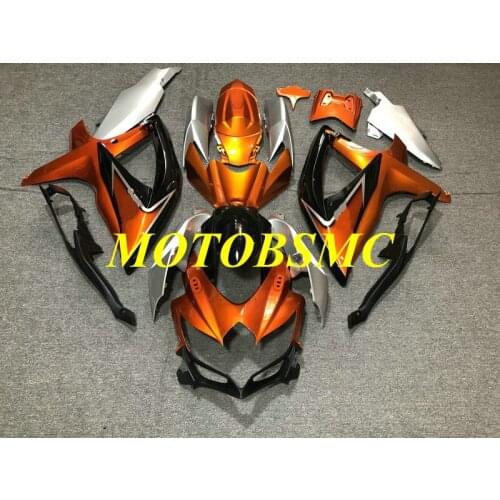 Custom Injection Mold Fairing kit for GSXR600 750 K8 08 09 GSXR 600 GSXR750 2008 2009 Red silver Fairings set+gifts SH61
