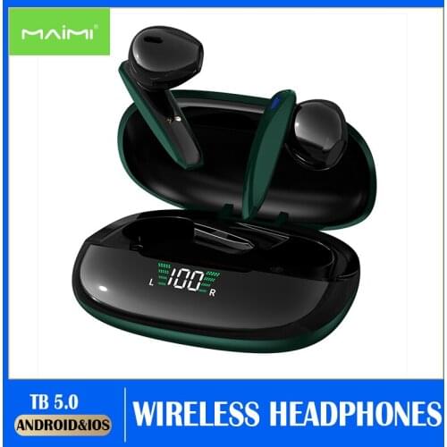 Maimi Y2 TWS Bluetooth Game Earphone For Smart Phone Sport headphones Stereo Earbud Wireless Bluetooth Earphones In-ear