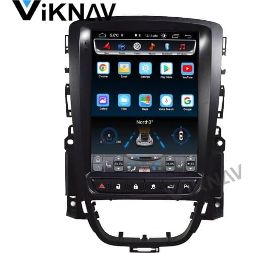 Viknav multimedia player Tesla style for-Buick Hideo 2010-2014 car GPS navigation radio stereo Touch Screen Player video