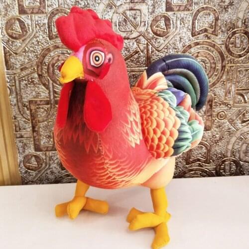 New cock Children Plush Toys simulation Chicken doll Stuffed ToyBirthday Gift