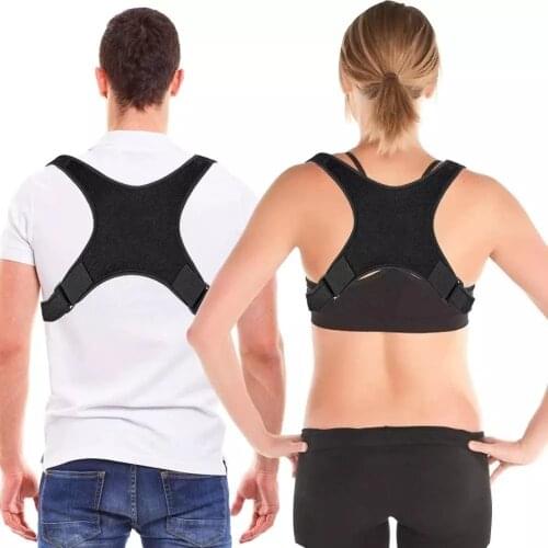 New Posture Corrector Spine Back Shoulder Support Corrector Band Adjustable Brace Correction Humpback Back Pain Relief