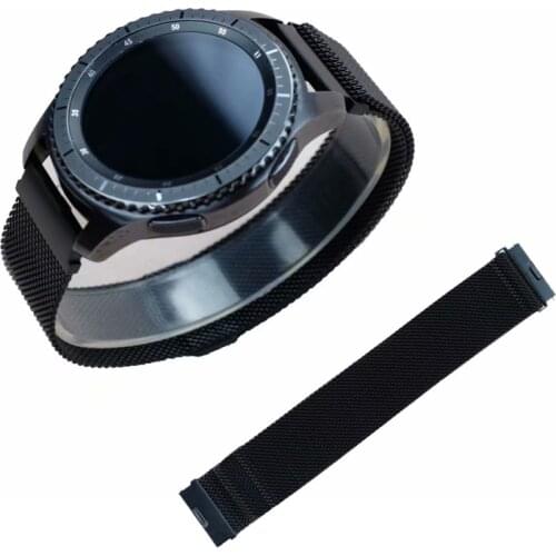 New 22mm 20mm For Samsung Gear sport S2 S3 s4 Frontier Milan Band huami amazfit 12 pace bip lite Strap huawei watch classic