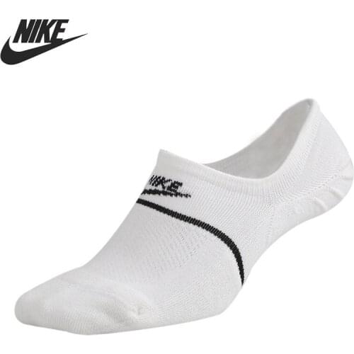 Original New Arrival NIKE U SNKR SOX ESSENTIAL NO SHOW FOOTIE 2PR Unisex Sports Socks
