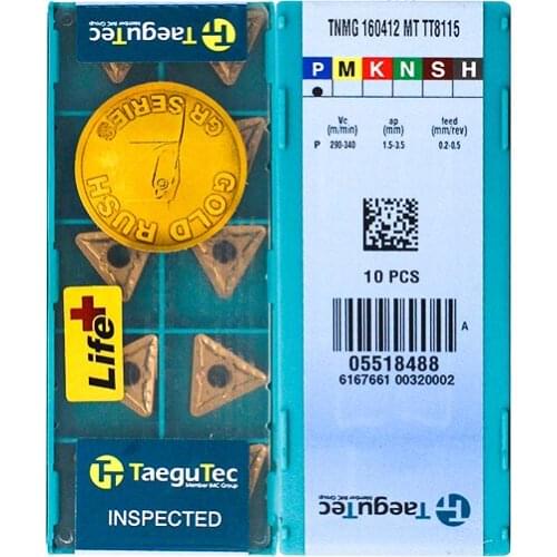 Original TNMG160412-MT TT8115 Inner Round Milling Tool CNC lathe Tools Turning Inserts