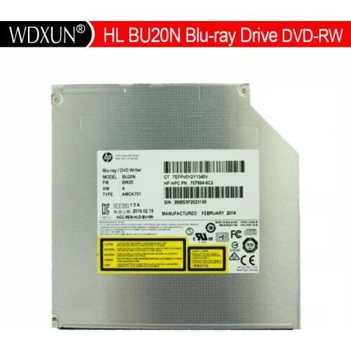 9.5mm HL/HP BU20N SATA Blu-ray BDRE DVDRW Rewriter Drive