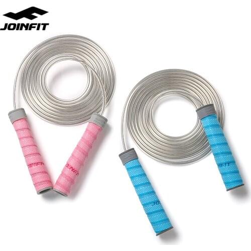 JOINFIT Fitness Men Women Adjustable 3M Plastic Jump Rope Bearing Skip Rope Crossfit Equipment for Home Gym Workout Sports