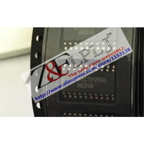 SN74HC245NSR HC245 SN74HC245N SOP-20 Three-state output octal bus transceiver logic chip NEW ORIGINAL 10PCS/LOT