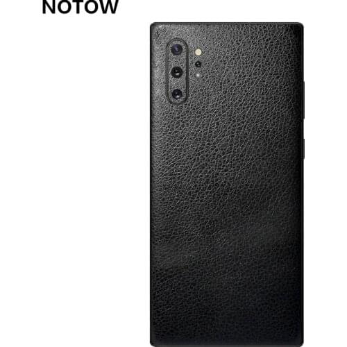 NOTOW Fashion leather PVC Sticker Wrap Skin Mobile Back Paste Protective Film For Samsung Galaxy Note10/Note10Plus/Note8/A70/A50