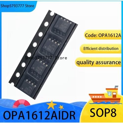 10PCS New original genuine OPA1612AIDR SOP-8 OPA1612 SOP8 operational amplifier chip