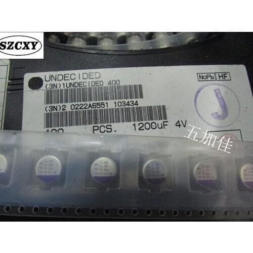 100% New and original 4SVPC1200M 4V1200UF size 8*11 Electrolytic capacitor