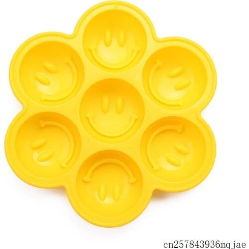 100pcs Fred Smiley Ice Box Cube Smiling Face Ice Molds for Ice Trays Silicone Eco-friendly Material