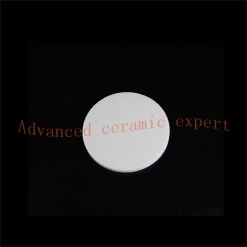 99.5%Al2O3 High Wearable Circular Corundum Plate OD150*8mm/Alumina Ceramic Round Substrate/Wear-Resisting Ceramic Sheet