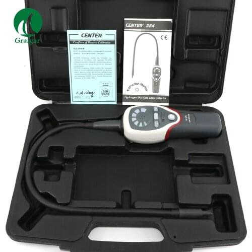 CENTER-384 High Accuracy Track Gas Leak Detector Gas Detector 5% Hydrogen (H2) + 95% Nitrogen (N)