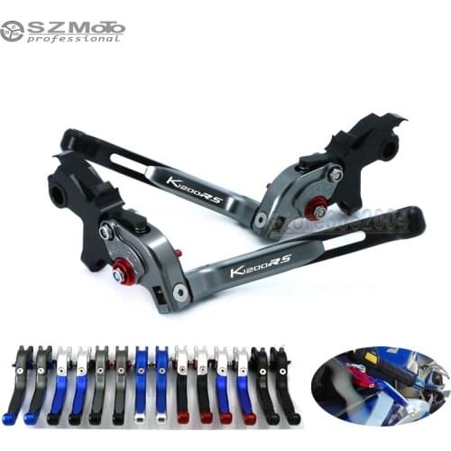 For BMW K1200RS K1200 RS 1998-2004 2003 Aluminum Motorcycle Accessories Folding Extendable Adjustable Brakes Clutch Levers CNC