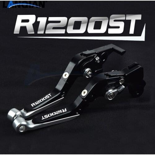 For BMW R1200ST Motorcycle Aluminum Adjustable Extendable Foldable Brake Clutch Levers R 1200 ST 2005 2006 2007 2008 Accessories