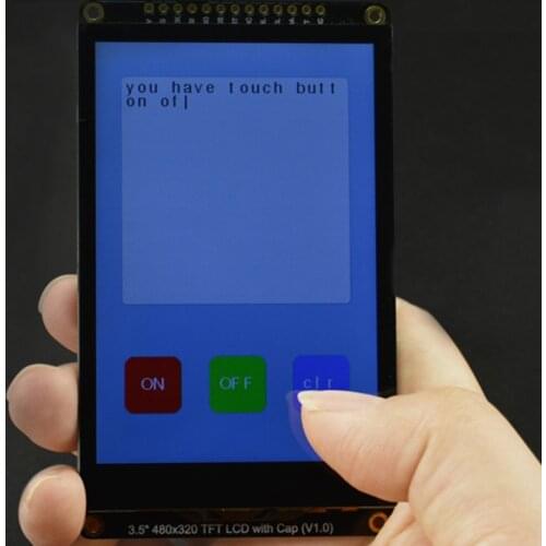 BlueRaven 3.5” 480x320 TFT LCD Capacitive Touchscreen For Arduino Raspberry Pi