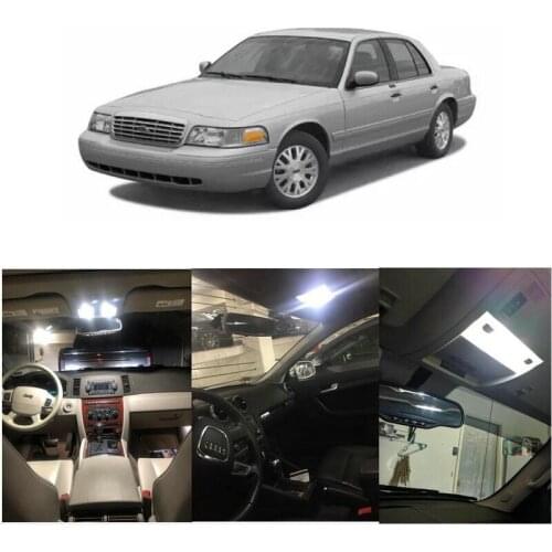 Interior Led lights For 2002 Ford Crown Victoria E150-E350 Escape Escort Expedition Explorer Explorer Sport F150 F250-F350