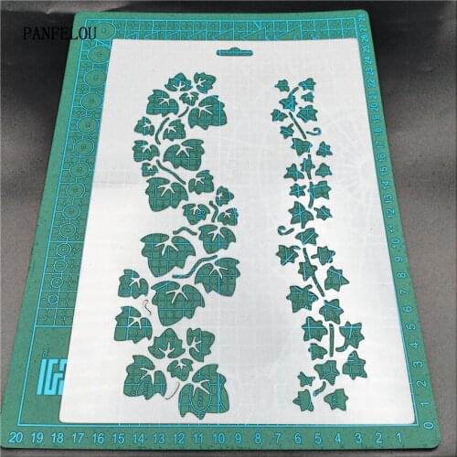 Hote Sale Flowers bells scrapbook stencils spray plastic mold shield DIY cake hollow Embellishment printing lace ruler