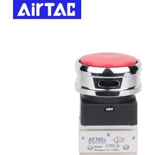 AirTAC mushroom head button valve CM3PM08R CM3PM08G CM3PM08B CM3PM08Y